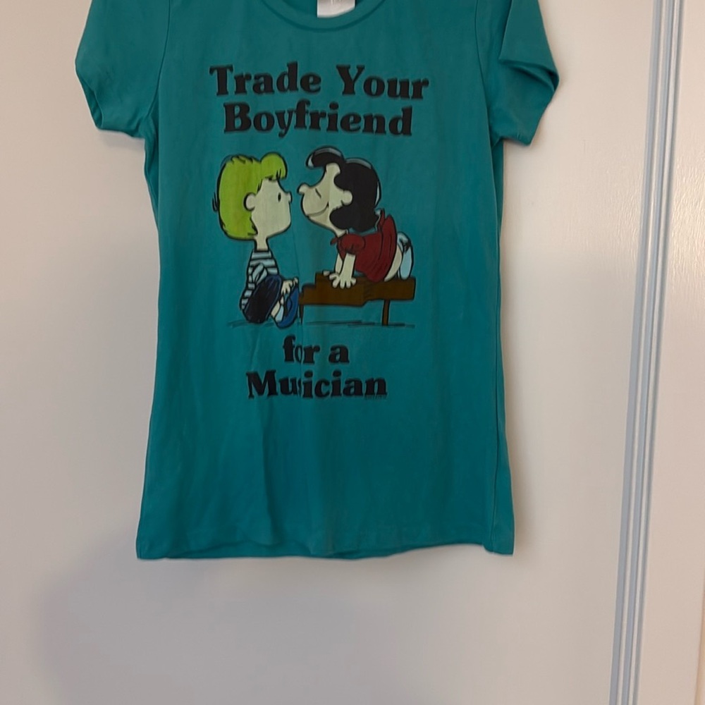 Peanuts @ UFS Graphic Tee - “Trade Your Boyfriend for a Musician”